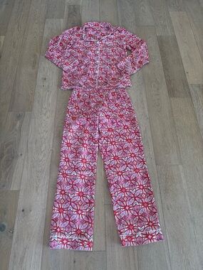 BedHead Pajama Set Long Sleeve In Prairie Dawn Small